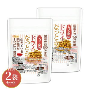 hCȂƂ 傤 110g×2 yzy[ւŗXփ|Xgɂ͂zyszyԎwsz Y哤100gp DRY NATTO Ă[17 ibgELi[[