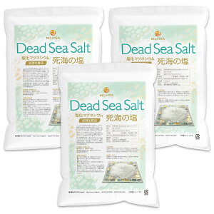 qt[N^CvrC̉ Dead Sea Salt 3.5kg×3 y()z }OlVE ێ pϕi FYEYEhܖY NICHIGA(j`K) TK3