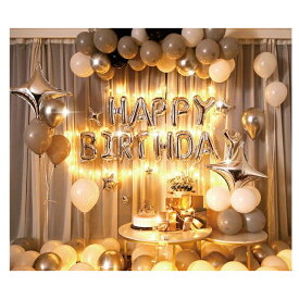 バルーン 誕生日 風船セット 飾り付け Happy Birthday 風船空気入れ付き パーティー 高級感 装飾 ハッピーバースデー Balloon インテリア用品 プレゼント 大人気 結婚式 お祝い 文化祭 記念写真 サプライズ等あらゆる場面で目立つ演出ができます