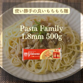 パスタ ファミリー 1.8mm ( 500g ) 国産 パスタ 1.8 太麺 太麺パスタ パスタ麺 本格 もちもち 麺 スパゲティ スパゲッティ