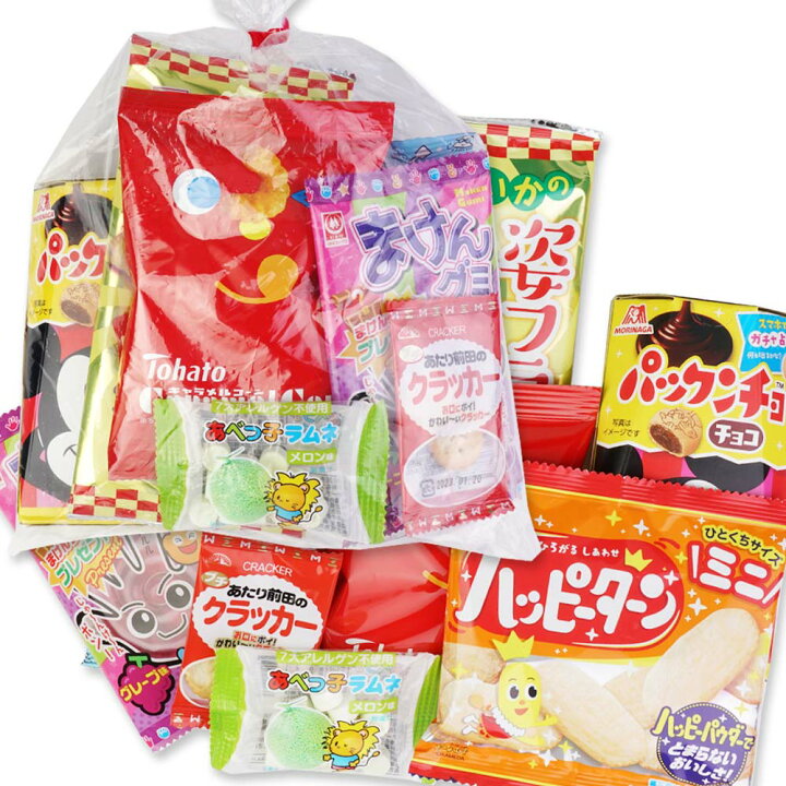 楽天市場】400円 お菓子 袋 詰め合わせ セットC【 全国、数量関係なく 