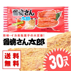 【ゆうパケット便 送料無料】 蒲焼さん太郎 (30枚入) / 駄菓子 まとめ買い 送料無料 イカ・珍味系のお菓子 景品 縁日 お祭り個包装 お試し お菓子 つめあわせ 子ども おやつ 菓道