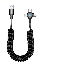 �y�V���i���聚300�~OFF�N�[�|�� 7/26 1:59���z�� USB�P�[�u�� 3in1 �}���[�d Type-C�E���C�g�j���O�EmicroUSB�Ή� iPhone�EAndroid���Ή� ���܂Ȃ��R�C���� �L�k���� ���ϋv �f���h�~ ���s �o�� �ԓ� ����