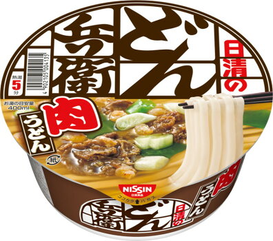 日清日清のどん兵衛肉うどん87gカップ×12個