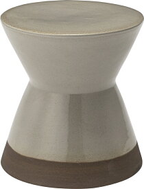 東谷 陶器製 陶製 北欧 シンプルモダン シンプルナチュラル モダン イス 椅子 腰掛け かわいい おしゃれ マンション セラミック製 グレー ミニスツール コンパクト カラフル 丸型 円柱 錆びない 玄関 庭 ガーデン ガーデニング バルコニー ベランダ エントランス 屋外