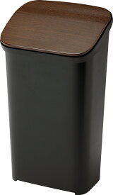 スムースプッシュダストボックス 20L フタ付き ふた付き ごみ箱 ゴミ箱 トラッシュカン トラッシュボックス 大容量 リビング 台所 キッチン 野外 インテリア アンティーク 北欧 レトロ モダン ブルックリン 西海岸 おしゃれ ウッド