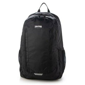 スラッシャー THRASHER 【THRASHER/スラッシャー】多ポケットリュック バックパック 25L THR-283 （ブラック×ホワイト）