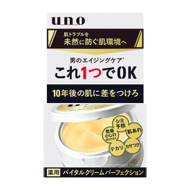 【B商品】【購入条件付き】 ファイントゥディ　UNO　ウーノ　バイタルクリーム　オールインワン エイジングケア 　微香　 90g ※購入条件を必ずご確認ください