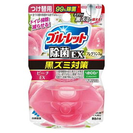 6〜10個セット まとめ買い 液体ブルーレットおくだけ除菌EXフレグランスつけ替 ピーチEX 67ml 小林製薬