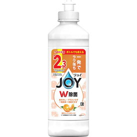 6〜10個セット まとめ買い P&G ジョイ W除菌 食器用洗剤 贅沢シトラスオレンジ キャップ付き 詰め替え 300mL