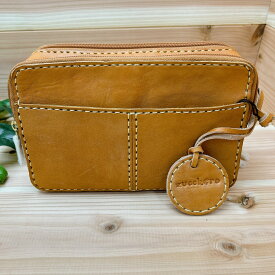 ズッケロ バッグ ショルダーバッグ お財布バッグ スマホショルダー ポシェット リュミエ レディース 斜め掛け 本革 ブラウン 49086