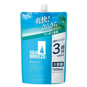 3〜5個セット まとめ買い ファイントゥデイ シーブリーズ リンスインシャンプー f つめかえ用 1000mL