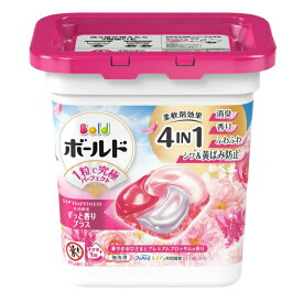 【注文合計3380円以上で注文可能】P&G ボールド ジェルボール 4IN1 華やかおひさまとプレミアムブロッサムの香り 本体 11個入 洗濯用洗剤お一人様5点まで