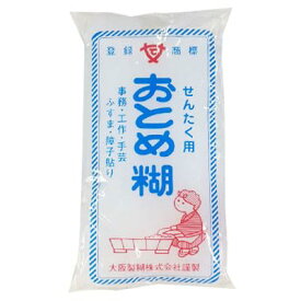 【注文合計2980円以上で注文可能】おとめ糊 洗濯糊 昔ながらの 洗たく用 のり でん粉糊 400gお一人様5点まで