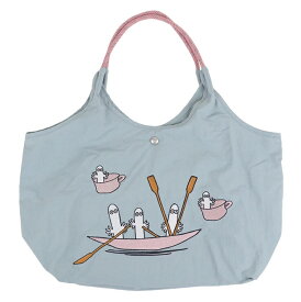 ムーミン MOOMIN ムーミン ナイロントート バッグ エコバッグ ニョロニョロ ミイ スナフキン A4サイズ可 トートバッグ サブバッグ 買い物 マザーズバッグ 撥水 大容量 軽量