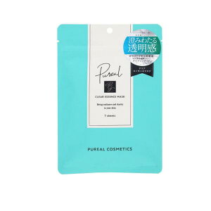 6〜10個セット まとめ買い マルマン Pureal ピュレア クリアエッセンスマスク 7枚入り