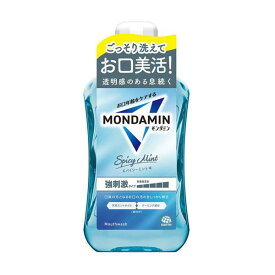 6〜10個セット まとめ買い アース製薬 モンダミン スパイシーミント マウスウォッシュ 1000ml