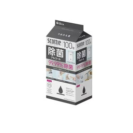 クレシア スコッティ ウェットティシュー 除菌アルコール 詰替 100枚 詰め替えタイプ ウェットティッシュお一人様5点まで