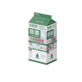 クレシア スコッティ ウェットティシュー 除菌ノンアルコール 詰替 100枚 詰め替えタイプ ウェットティッシュお一人様5点まで