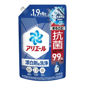 【注文合計3380円以上で注文可能】P&G アリエールジェル つめかえ用 ウルトラジャンボサイズ 1400g 洗濯用洗剤お一人様5点まで