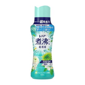 【注文合計2980円以上で注文可能】P&G レノア 煮沸レベル 消臭抗菌ビーズ 太陽とフレッシュグリーンの香り 本体 420mlお一人様5点まで