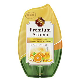 【注文合計2980円以上で注文可能】 エステー　お部屋の消臭力　プレミアムアロマ　 Premium Aroma 　スイートオレンジ&ベルガモットの香り 400ml お一人様5点まで