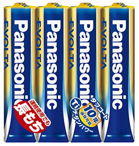 【注文合計2980円以上で注文可能】パナソニック エボルタ 単4形アルカリ乾電池 4本パック LR03EJ/4SE お一人様5点まで