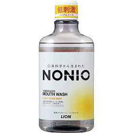 【B商品】【購入条件付き】 NONIO ノニオ　マウスウォッシュ ノンアルコール ライトハーブミント 600ml ※購入条件を必ずご確認ください