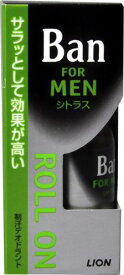 【A商品】 3～5個セット まとめ買い ライオン　Ban(バン) 　男性用　 ロールオン　30ml