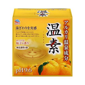 【A商品】 6～10個セット まとめ買い アース製薬　温素　入浴剤　柚子の香り　15包入