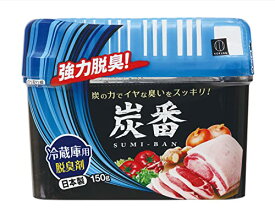 3〜5個セット まとめ買い 朝日化学工業　炭番　冷蔵庫用　脱臭剤　150g