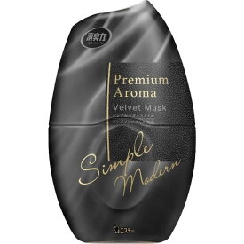 3〜5個セット まとめ買い エステー　お部屋の消臭力　部屋用　プレミアムアロマ　ベルベットムスク　400ml