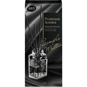 3〜5個セット まとめ買い エステー お部屋の消臭力 Premium Aroma Stick プレミアムアロマ スティック) ベルベットムスク 本体 80mL