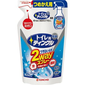 【A商品】 3～5個セット まとめ買い 大日本除虫菊　トイレ用ティンクル　直射　泡2WAY　スプレー替　250ml