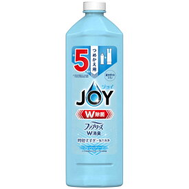 3〜5個セット まとめ買い P&G　ジョイ　W除菌　食器用洗剤　W消臭　フレッシュクリーン　詰め替え　特大　670mL