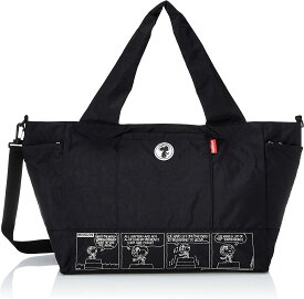 ズッケロ フィラート 62003 スヌーピーコラボ2WAYボストントートバッグ レディース ブラック サライ バッグ ボストン トート ハンドバッグ バック ショルダー