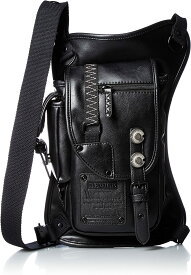 DEVICE デバイス strong 2way レッグポーチ ブラック HGS10048-BK-F 1641385