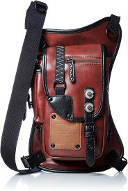 DEVICE デバイス strong 2way レッグポーチ ブラウン HGS10048-BR-F 1641386