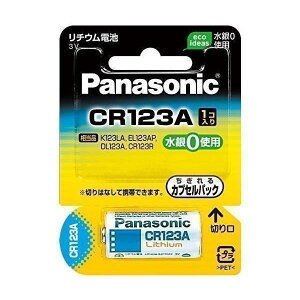 6�`10�Z�b�g �܂Ƃߔ������e�ʃJ�����p���`�E���d�r CR123A 1��