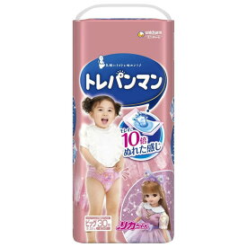 6〜10個セット まとめ買いトレパンマン 女の子 オムツ ビッグサイズ 30枚