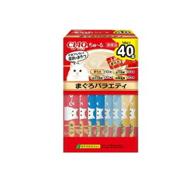 6〜10個セット まとめ買いいなばペットフード チャオちゅーる CIAO ちゅ?る BOX まぐろバラエティ 猫用 14g×40本