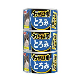 6〜10個セット まとめ買いいなばペットフード わがまま猫とろみ いなば わがまま猫 とろみ まぐろ かつお節入り 140g×3缶