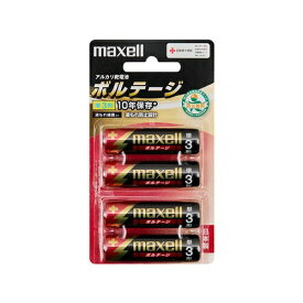 6〜10個セット まとめ買いマクセル アルカリ乾電池 ボルテージ 単3形 LR6-T-4B 4本入り