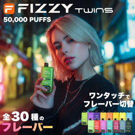 【LINE登録で 500円OFF│メーカー公式】FIZZY TWINS│2in1 50,000パフ 30フレーバー 切替可能 電子たばこ シーシャ ベイプ ポケットシーシャ 電子シーシャ 持ち運びシーシャ 禁煙 ニコチン0 禁煙 ニコパフ MyMoods マイムーズ VAPE 加熱式タバコ