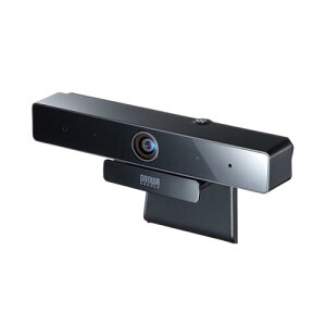 サンワサプライ WEBカメラ 500万画素 広角レンズ 有線USB接続 マイク内蔵 ブラック CMS-V51BK