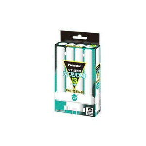 パナソニック ツイン蛍光灯 13形 ナチュラル色 4本平面ブリッジ FML13EXN