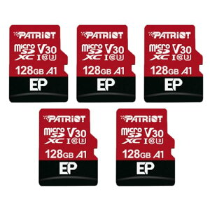 Patriot 128GB A1 / V30 Micro SD Card for Android Phones and Tablets 4K V