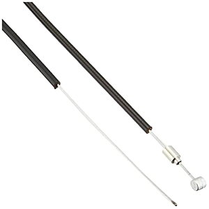 サギサカSAGISAKA 自転車用 ブレーキワイヤー 165cm ライナー入り パッケージなし 1本入り ブラック 61599