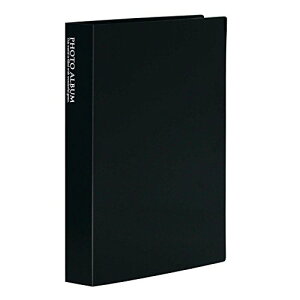 SEKISEI アルバム ポケット フォトアルバム Lサイズ 160枚収容 L 151~200枚 ブラック KP-160