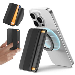 �V�o�� �X�^���h�t�� Sinjimoru magsafe �J�[�h�P�[�X �O���b�v�ŕЎ葀�삪�֗� ���͎��� 3000G �}�O�Z�[�t �J�[�h�P�[�X